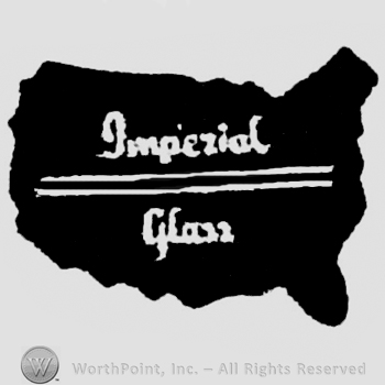 Mark with "Imperial Glass" handwritten on map of | #110868