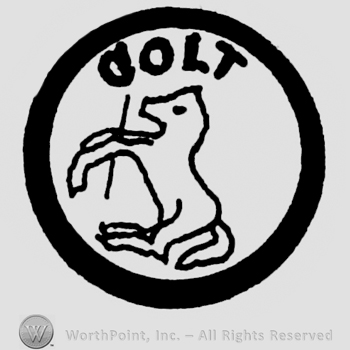 Mark with Rised horse in bold circle; COLT | #118213
