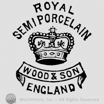 Mark with Royal Semi Porcelain written above | #139891