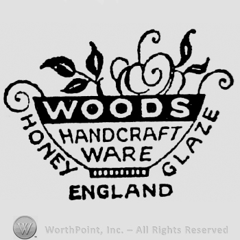 Mark with Woods Handcraft Ware written on a | #139898