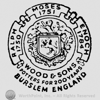 Mark with Lion on two legs above shield | #139900