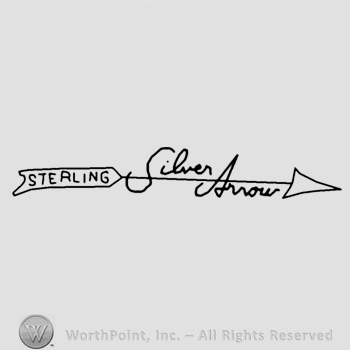 Mark with Sterling Silver Arrow written on an | #180145