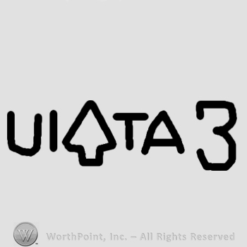 Mark with Word UITA and number 3. | #180998