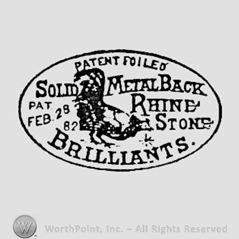 Mark with Text inside an oval: PATENT FOILED SOLM | #188477