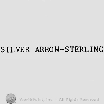 Mark with Words SILVER ARROW-STERLING. | #189670