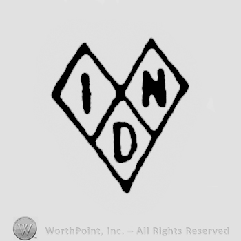 Mark with Initials I,N,D each inside a diamond | #26648