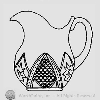 Mark with Warman's Pattern Glass Minnesota. | #274938