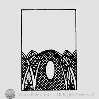 Mark with Warman's Pattern Glass New Hampshire. | #274948