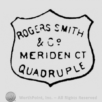 Mark with A symbol with ROGERS SMITH & CO MERIDEN | #37205