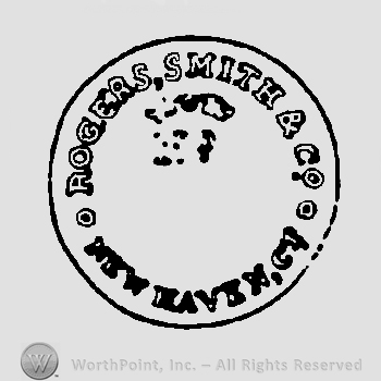 Mark with A circle with written words inside of | #37209
