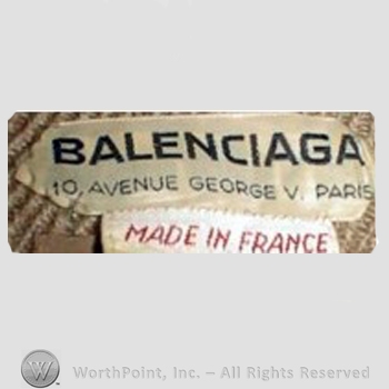 Mark with Clothing label : Balenciaga. | #383872