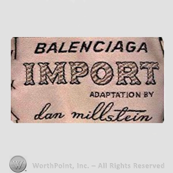 Mark with Clothing label : Balenciaga. | #383874