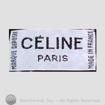 Mark with Clothing label : Celine. | #384375