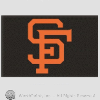 Mark with San Francisco Giants sport logo: orange | #410465