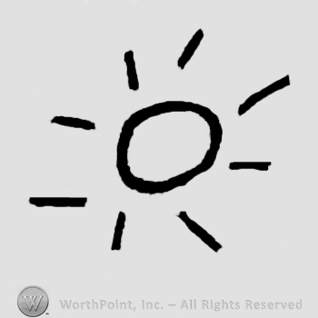 Mark with image of the sun | #61315