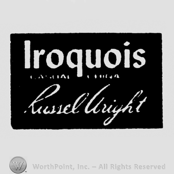Mark with Iroquois written above, Russel Wright | #61537