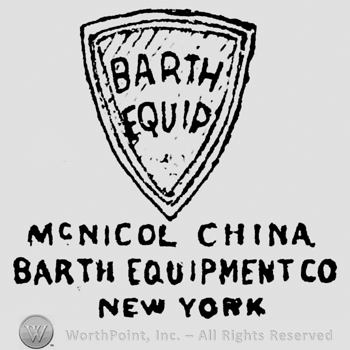 Mark with Writing Barth Equip on a shield up Mc | #62553