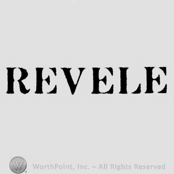 Mark with Writing Revelle all in capital letters | #62556