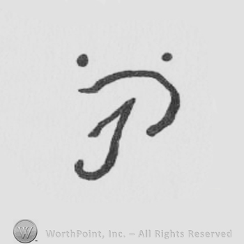 Mark with the letter P in uppercase | #71851