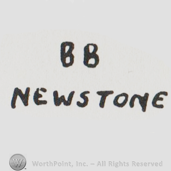 Mark with a double B above the word NEWSTONE | #74629
