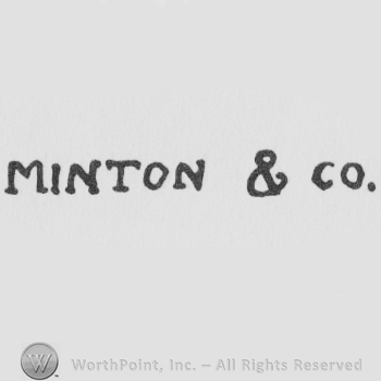 Mark with Minton & CO in uppercase letters | #74630
