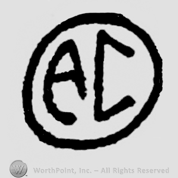 Mark with Initials in a circle: A C | #86266