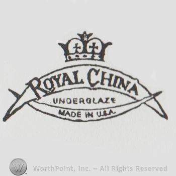 Mark with crown above two crescents with "royal | #9165